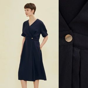 ☕️Konny☕️ Tencel Wrap Nursing Dress